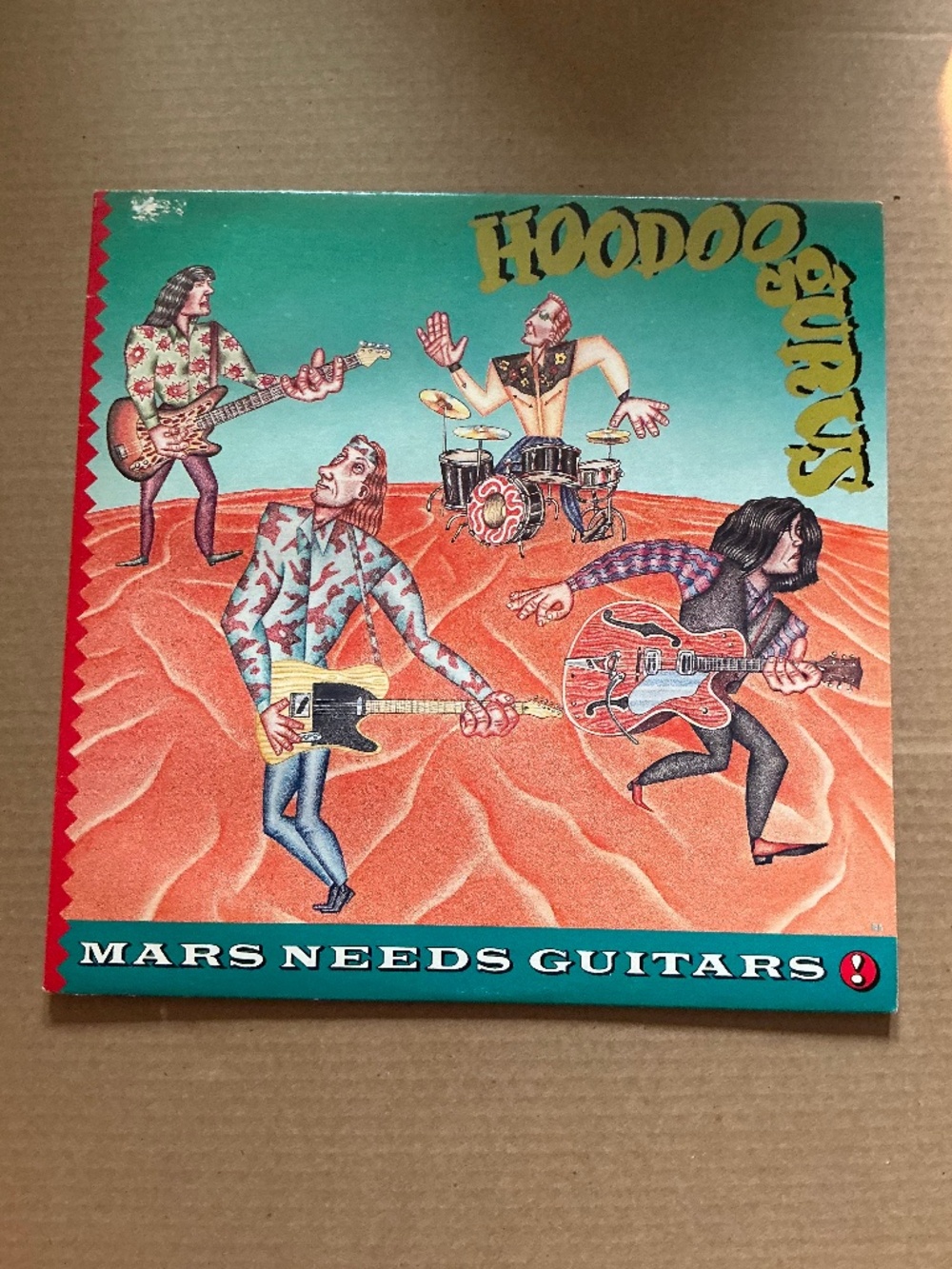 Hoodoo Gurus Mars Needs Guitars Vinyl Mercury 1985